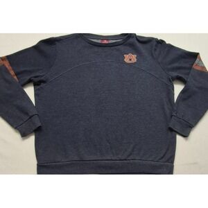 Auburn Tigers women's blue game day school logo crew neck sweatshirt sz. L